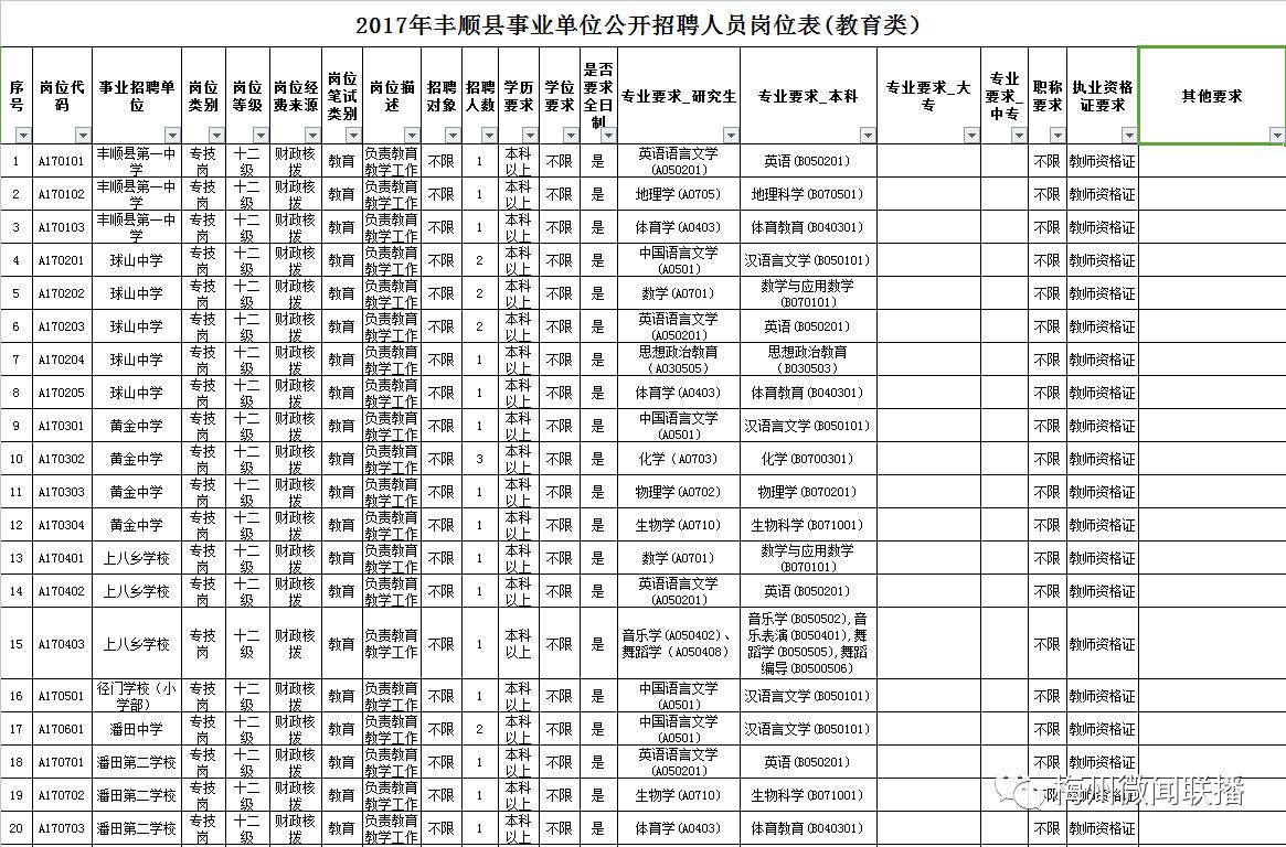 丰顺县康复事业单位最新招聘启事概览