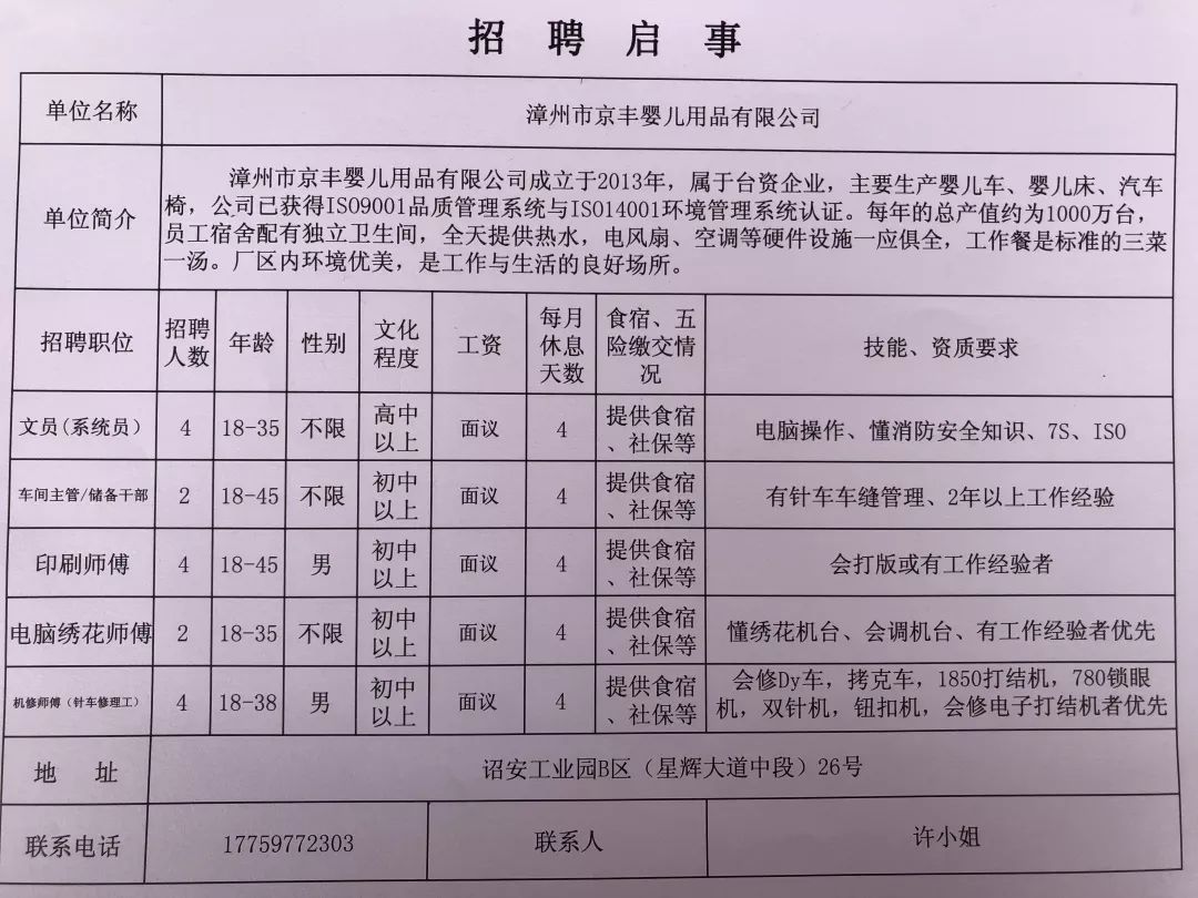 安宏乡最新招聘信息全面解析